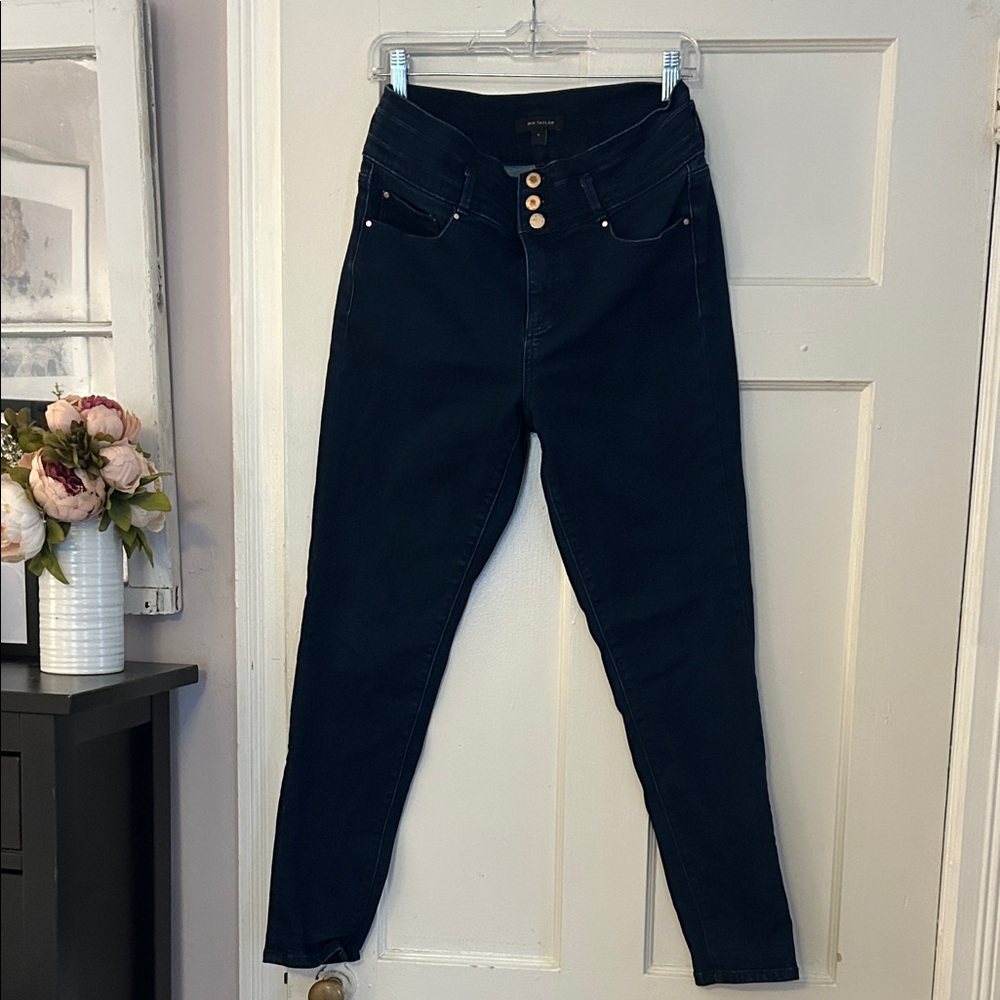 Ann Taylor Indigo High Rise Jeans - 10